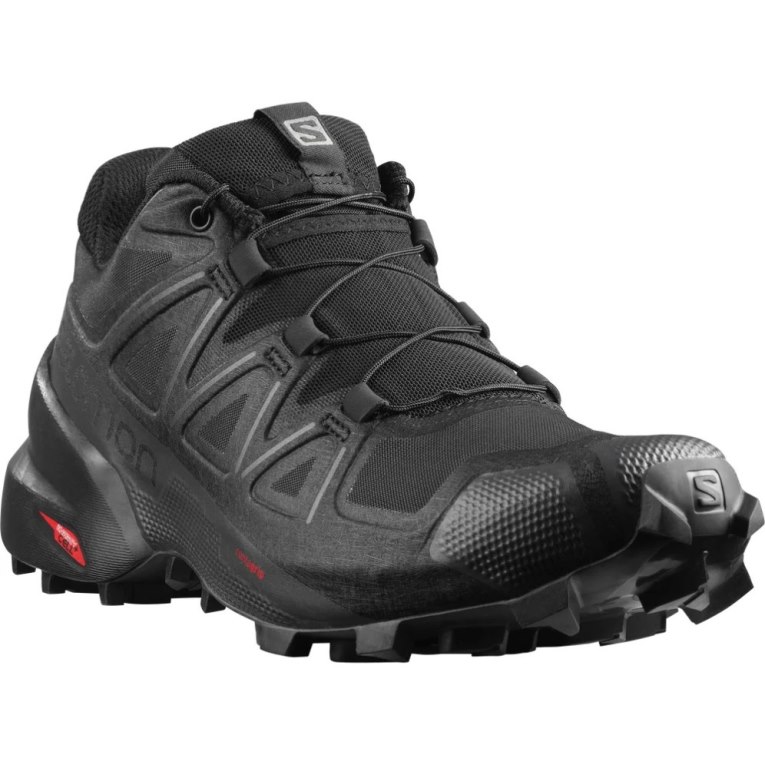 Black Salomon Speedcross 5 Women's Trail Running Shoes | PH 38297G